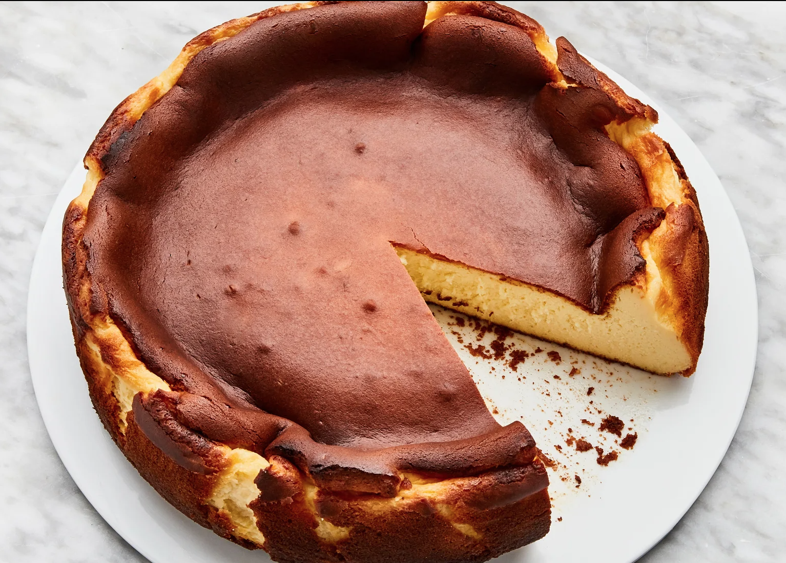Basque Burnt Cheesecake – Cheesecake Vasco Quemado