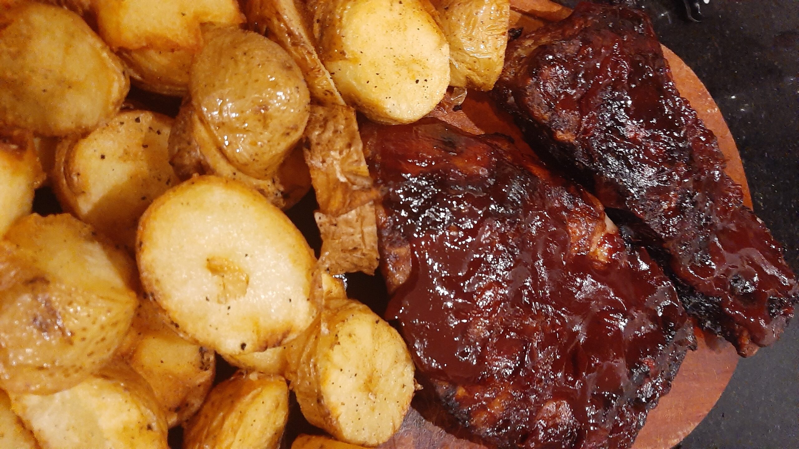 Costillas de cerdo BBQ